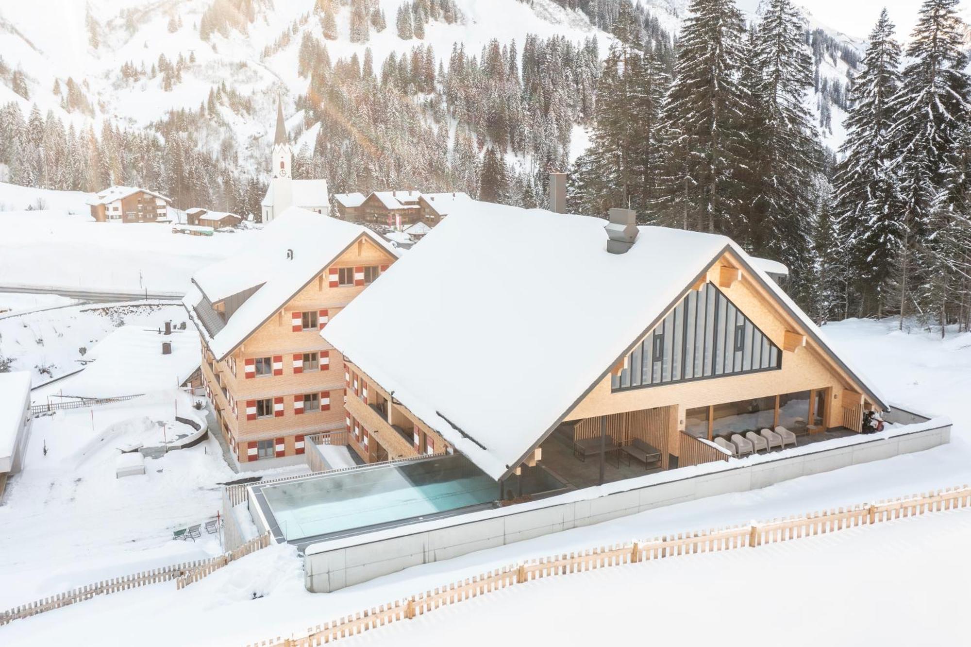 Berghaus Schroecken - Hotel Apartments Spa المظهر الخارجي الصورة