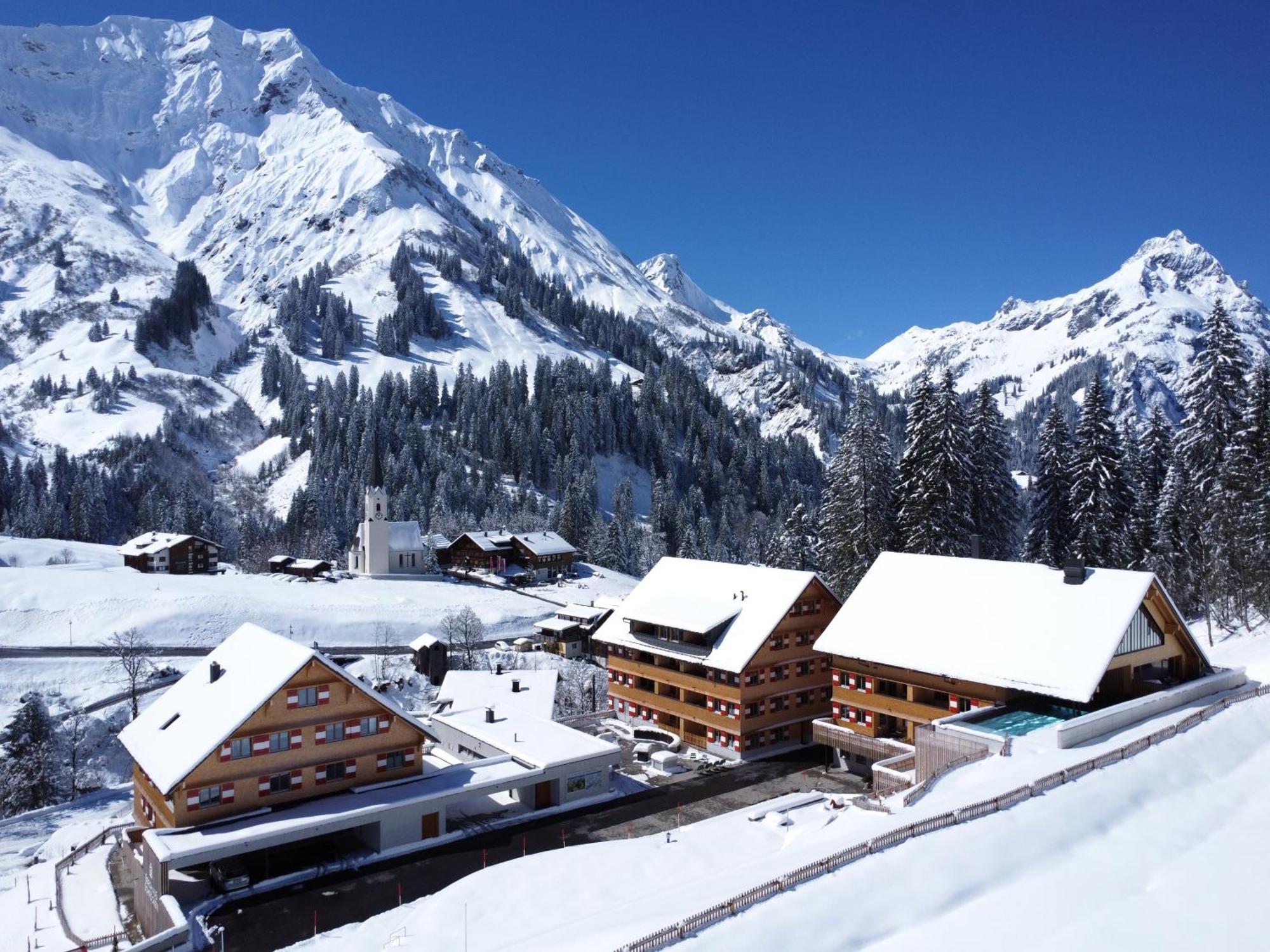 Berghaus Schroecken - Hotel Apartments Spa المظهر الخارجي الصورة