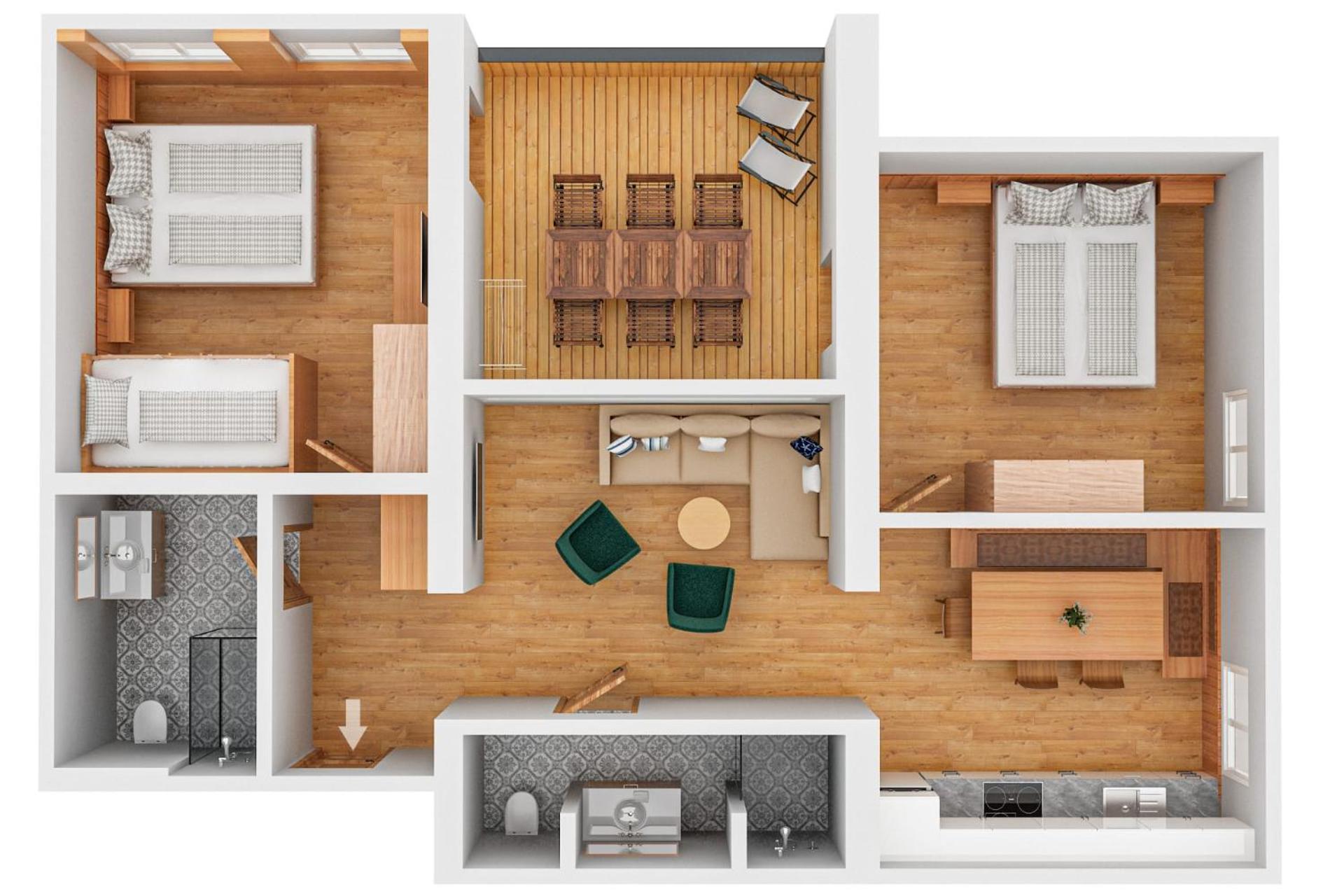 Berghaus Schroecken - Hotel Apartments Spa المظهر الخارجي الصورة